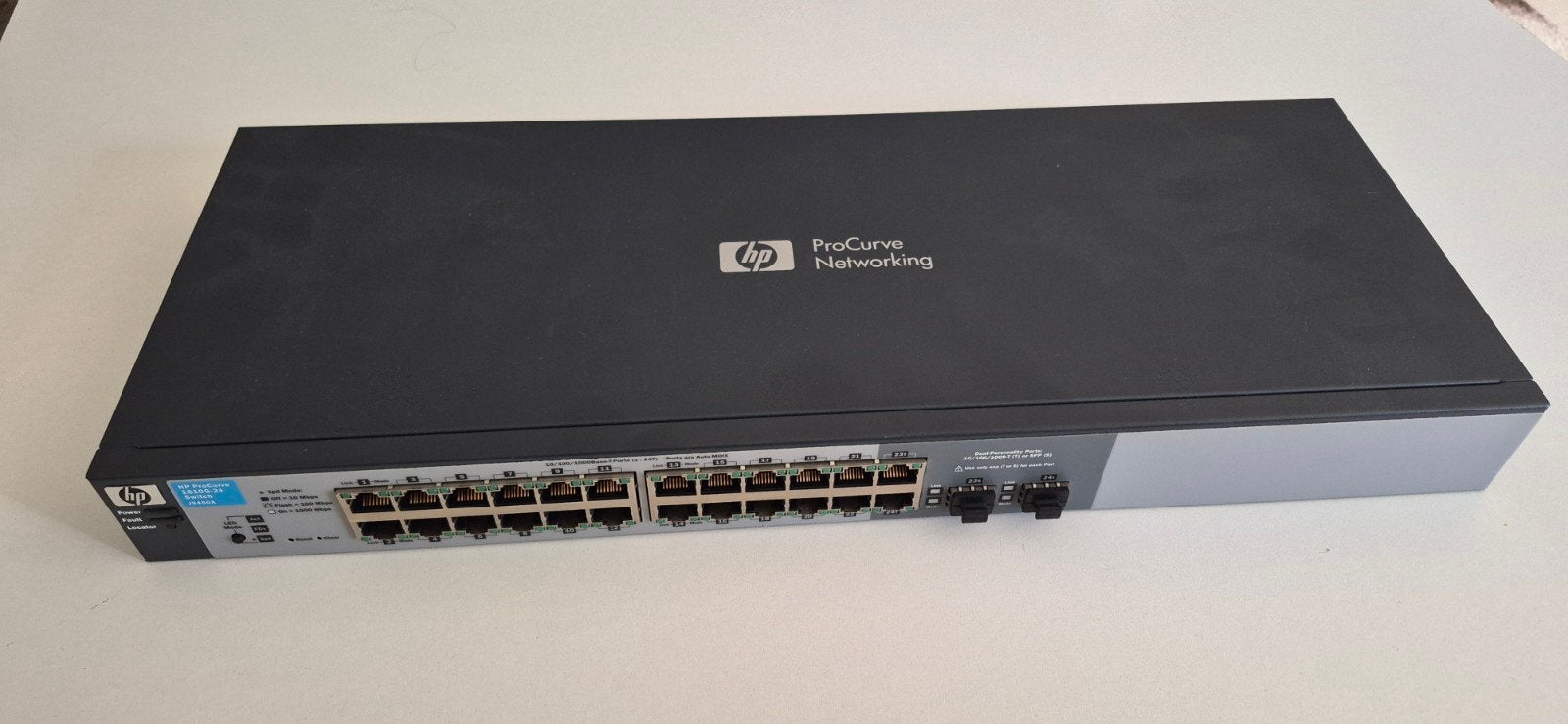 HP ProCurve 1810G-24 Gigabit Managed Switch (J9450A), Ophalen of Verzenden, Zo goed als nieuw