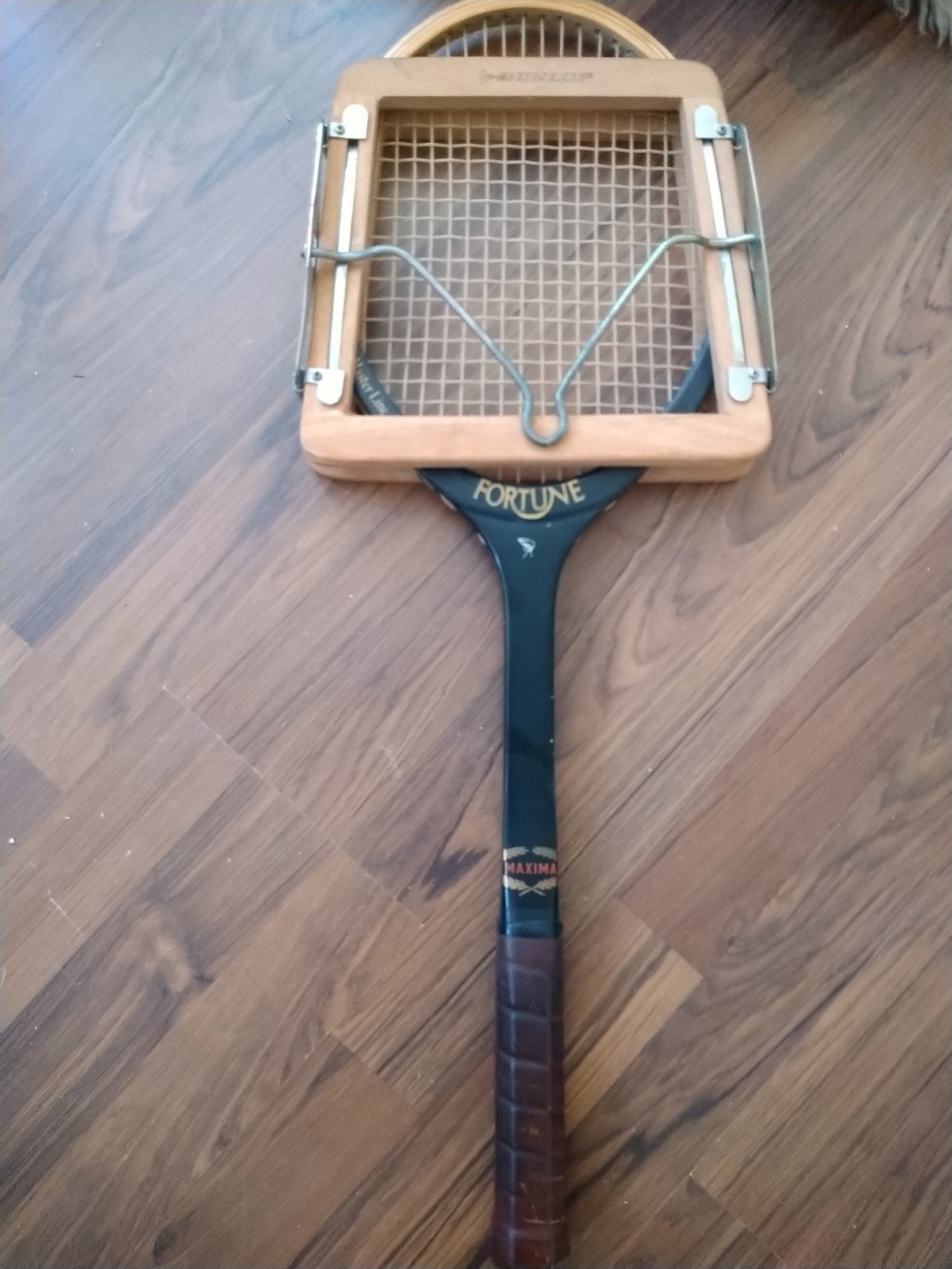 Fortune maxima houten racket met spanner, Ophalen of Verzenden