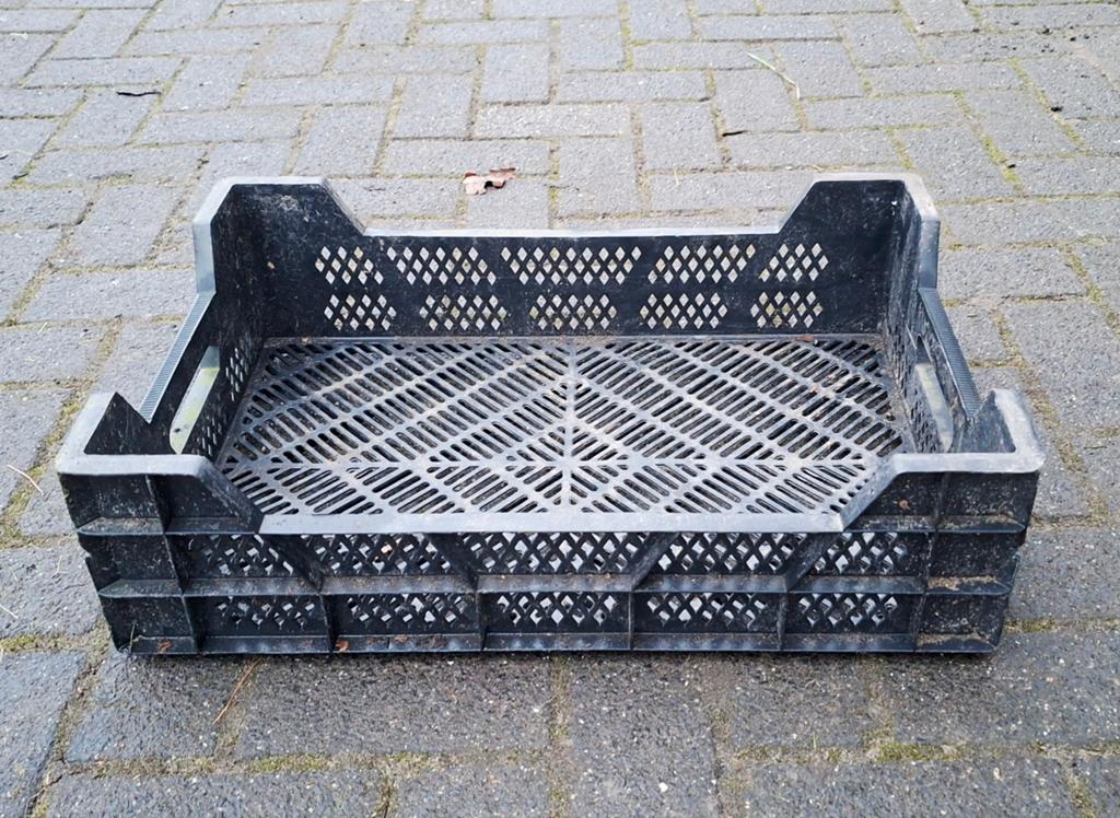 Stapelbare planten kratten, kwekerij krat, opslag kratten, Doe-het-zelf en Verbouw, Kratten en Dozen, Ophalen, Gebruikt, 40 tot 60 cm