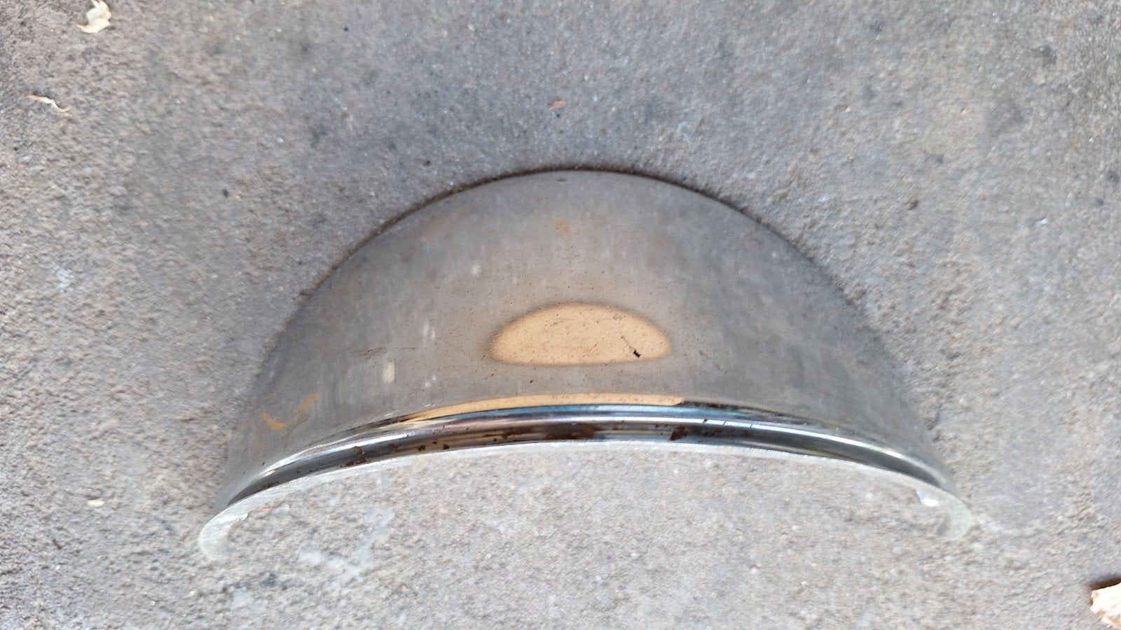 Voor vw Kever op de lamp blikvager., Verzenden