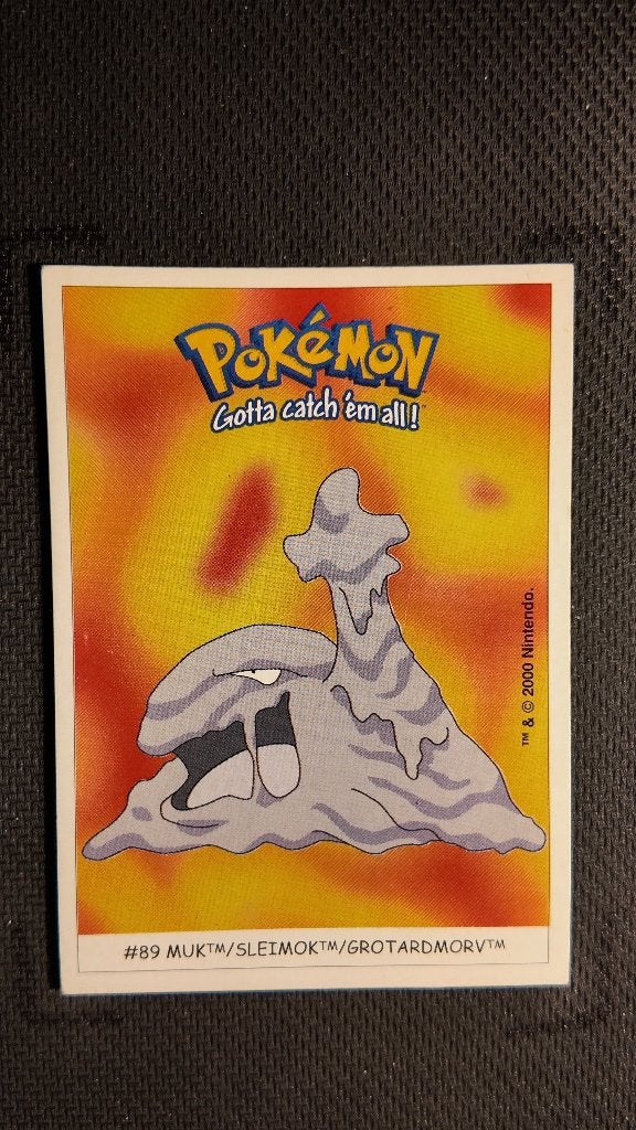 muk 89 dunkin boomer | Pokemon kaart, Ophalen, Zo goed als nieuw, Losse kaart