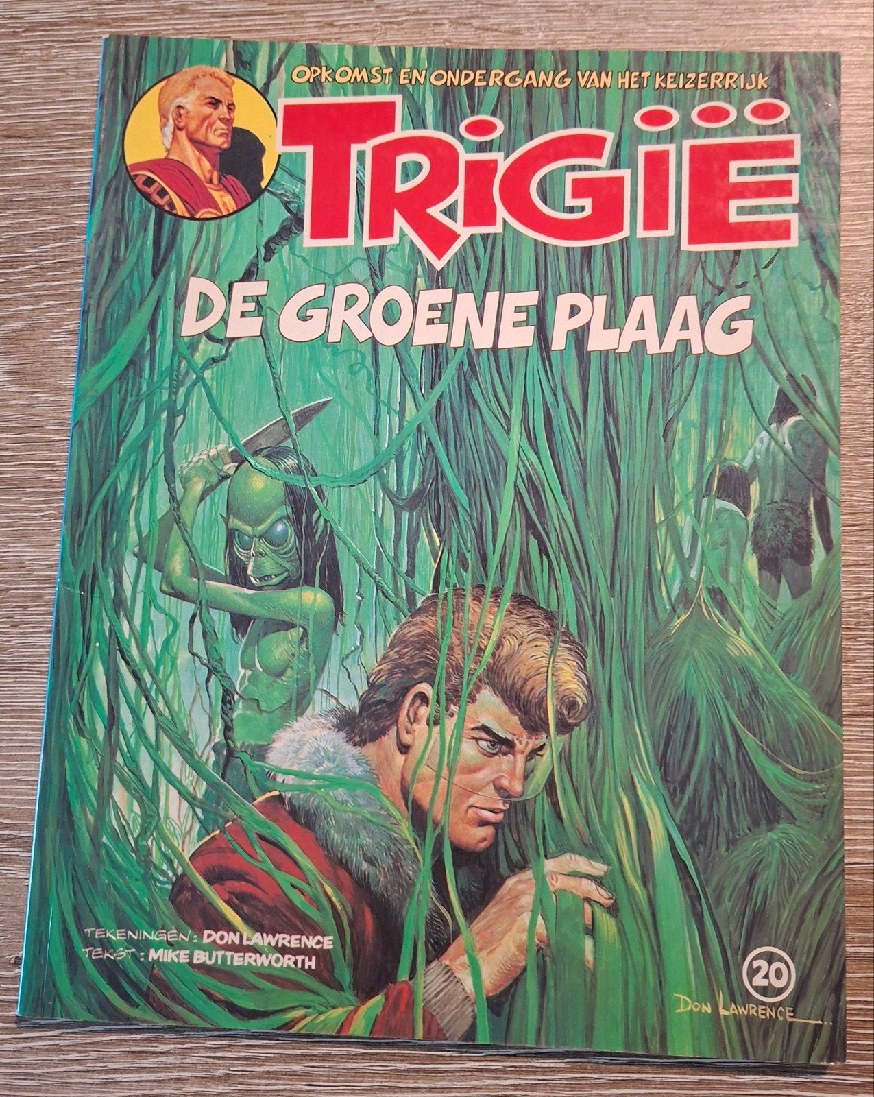 Trigië  nr 20, Eén stripboek, Ophalen of Verzenden, Gelezen