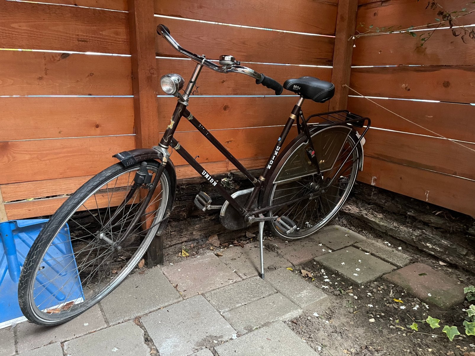 Union fiets 28 inch, Ophalen