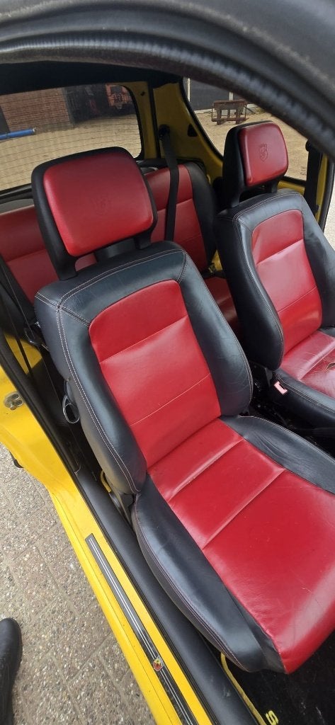 Fiat Seicento 1.1 Sporting'99 Geel ABARTH | open dak | uniek, Voorwielaandrijving, 400 kg, Handgeschakeld, Particulier