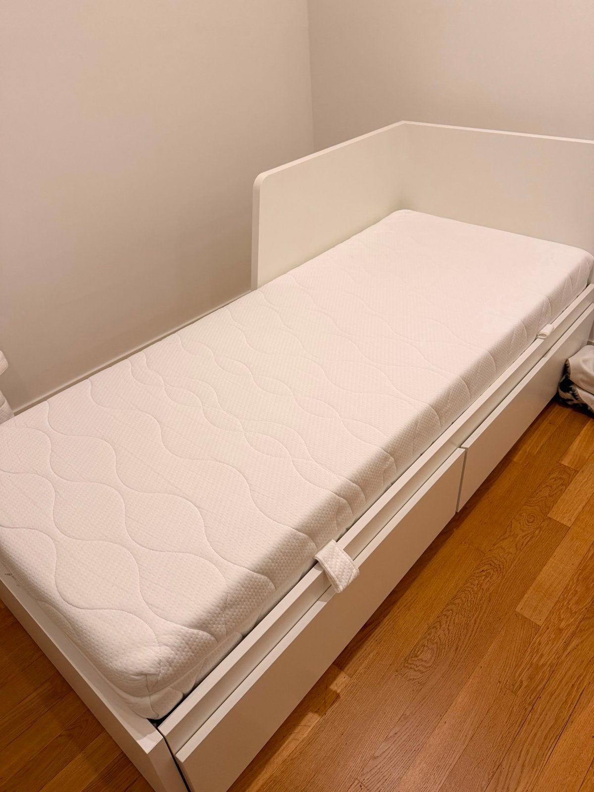 Zo goed als nieuw 2 springveer matrassen 80x200, Ophalen, Eenpersoons, Zo goed als nieuw, 80 cm