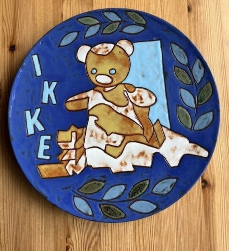 Wandbord Henk Potter, Antiek en Kunst, Ophalen of Verzenden