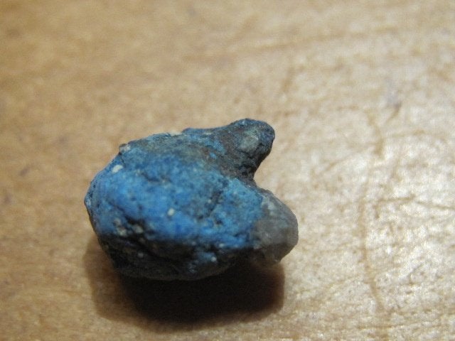 min. 3x bolletje ruwe edelsteen AZURIET (2), Verzenden, Mineraal