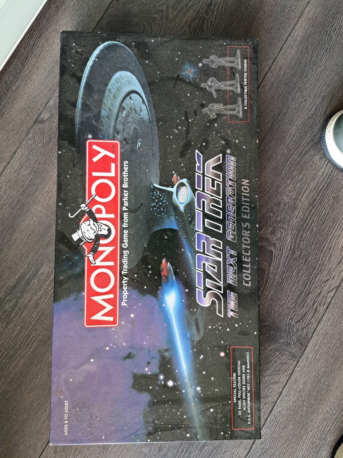 Monopoly: Star Trek, Efteling, The Next Generation, Nintendo, Drie of vier spelers, Ophalen, Gebruikt, Parker Brothers