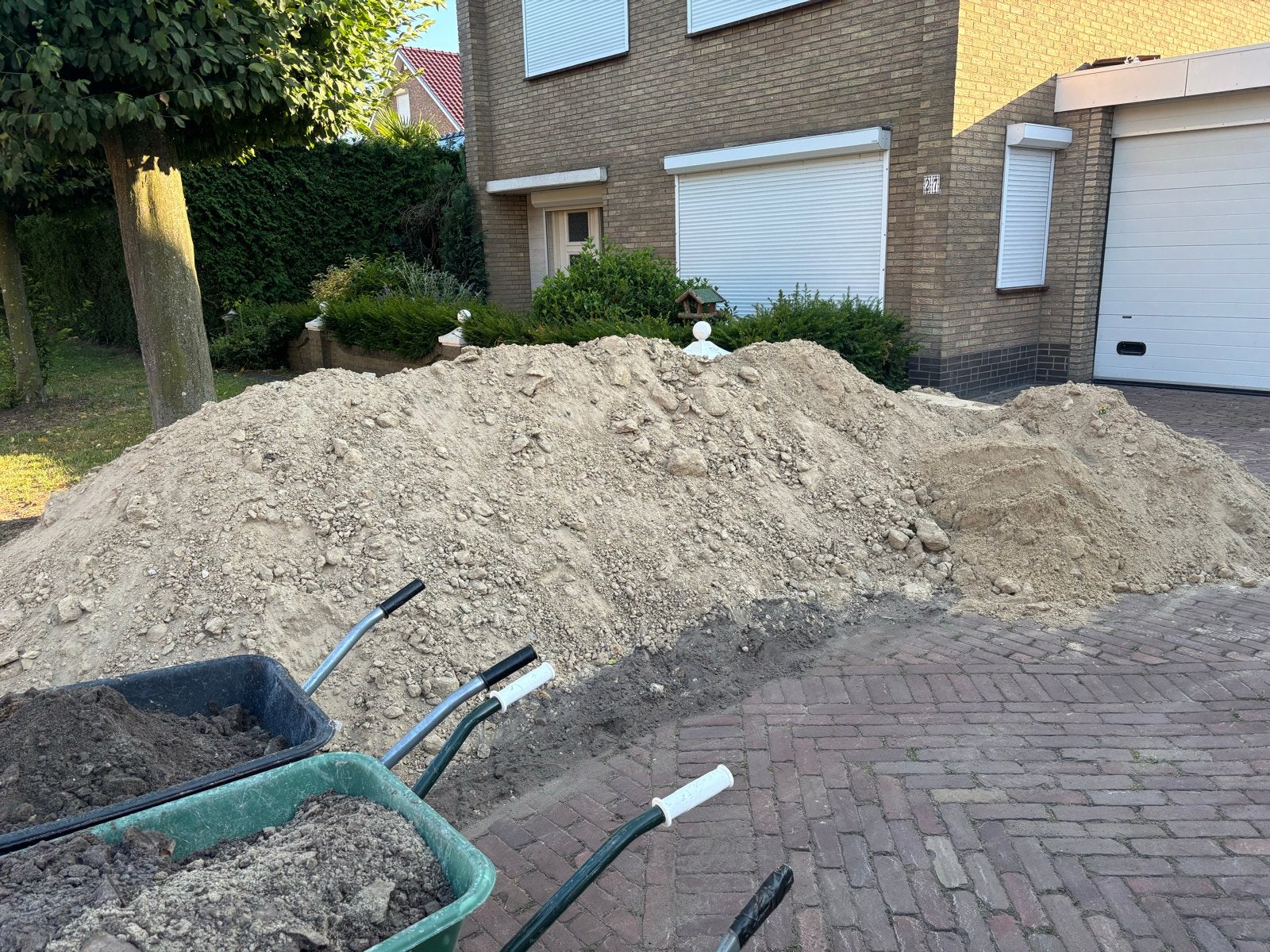 Gratis ophoogzand af te halen, geen afspraak nodig, Ophalen, Gebruikt, Ophoogzand