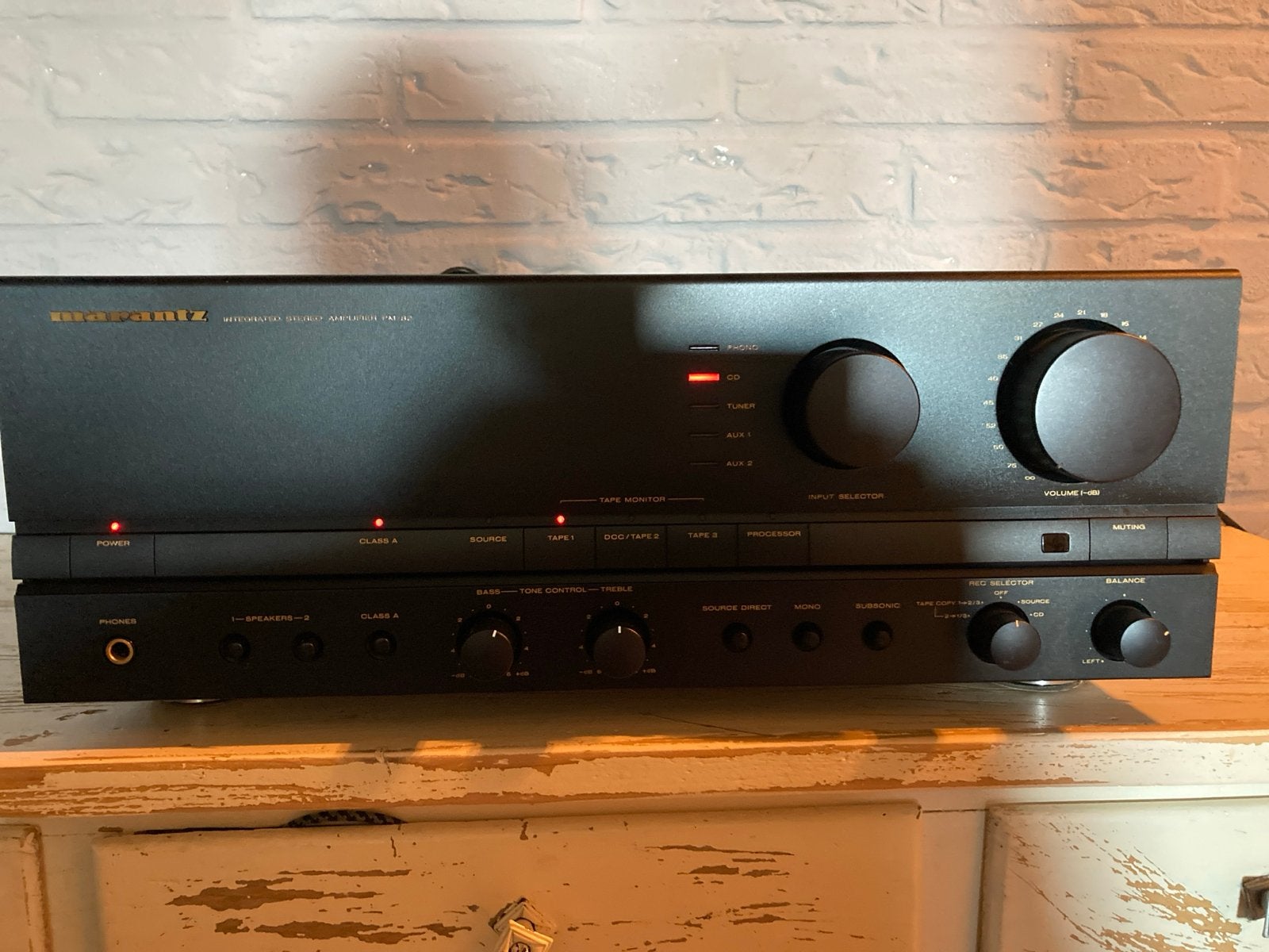 Marantz PM82, Marantz, Gebruikt, Ophalen of Verzenden, 120 watt of meer