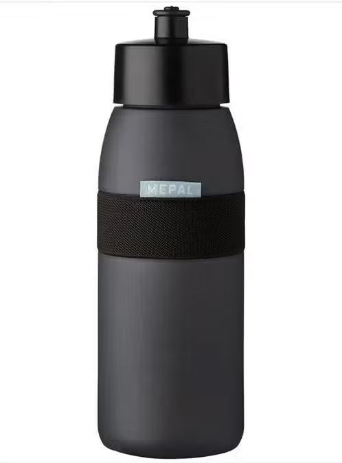 ZGAN! Mepal Ellipse bidon 500 ml Nordic black €4,99, Ophalen of Verzenden, Zo goed als nieuw