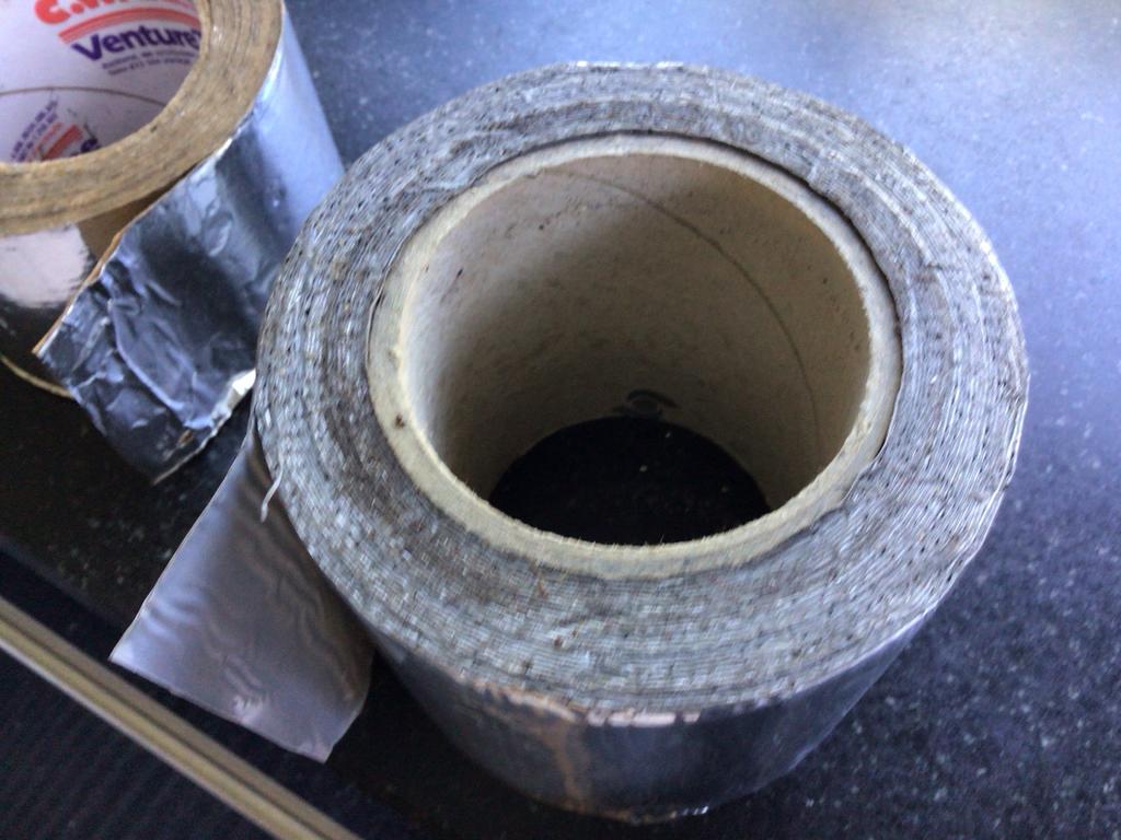 Aluminium tape en loodband voor afdichting, Ophalen of Verzenden, Gebruikt, Overige materialen