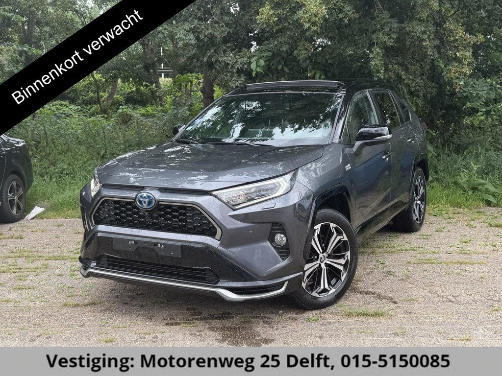 Toyota RAV4 2.5 PLUG-IN PHEV AWD BITONE SCHUIFDAK GAR.TOT 20, Auto's, Toyota, Gebruikt, Euro 6, 4 cilinders, Bedrijf