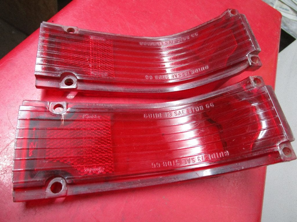 Chevrolet Chevelle 1966 achterlicht glazen. GM, Verzenden, Gebruikt, Amerikaanse onderdelen