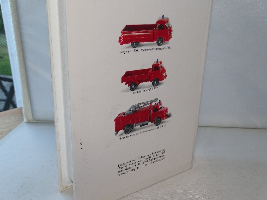 1/87 Wiking Brandweer set Borgward Hanomag Mercedes, Ophalen of Verzenden, Nieuw, Bus of Vrachtwagen, Wiking
