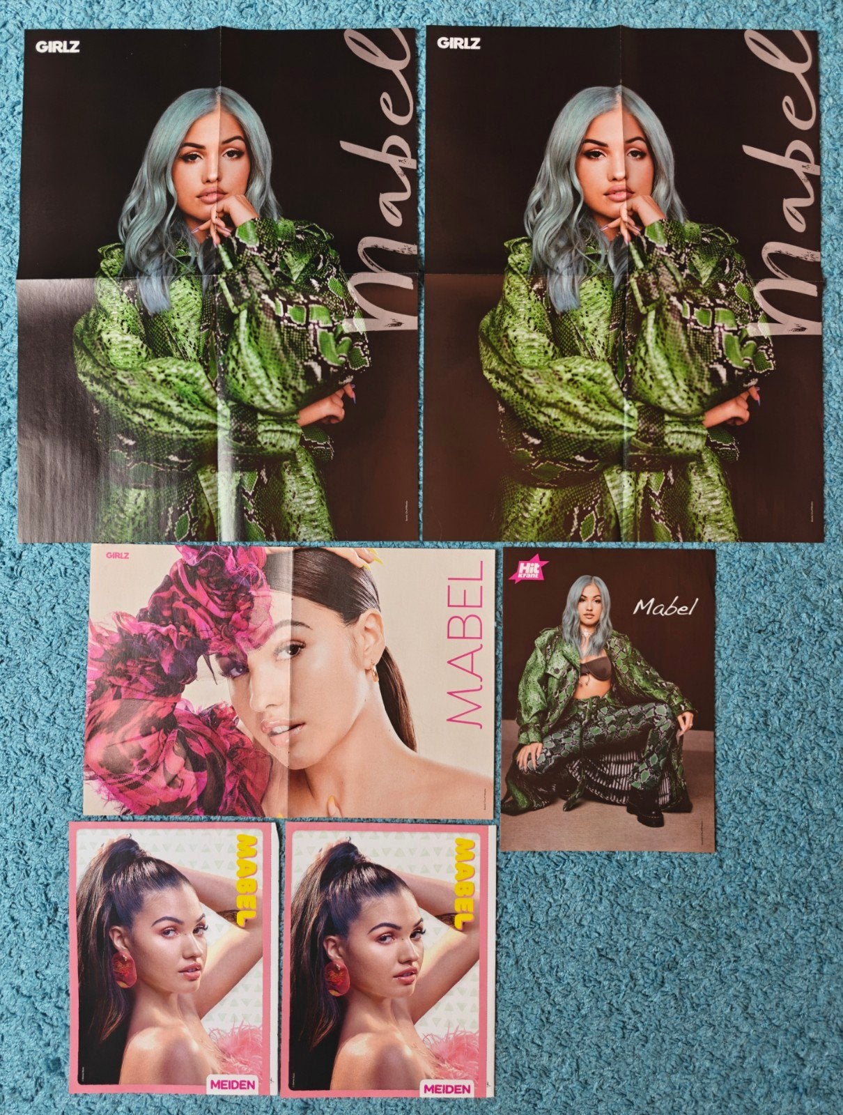 Mabel posters, Ophalen of Verzenden, Nieuw, A1 t/m A3, Muziek