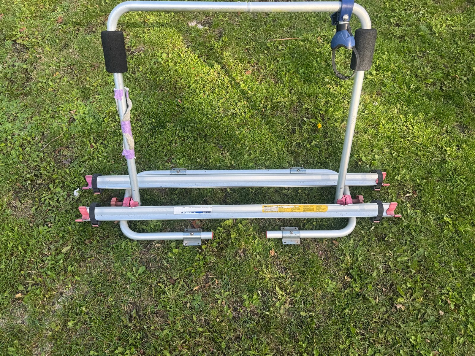 Fietsendrager voor caravan, Ophalen of Verzenden, Gebruikt
