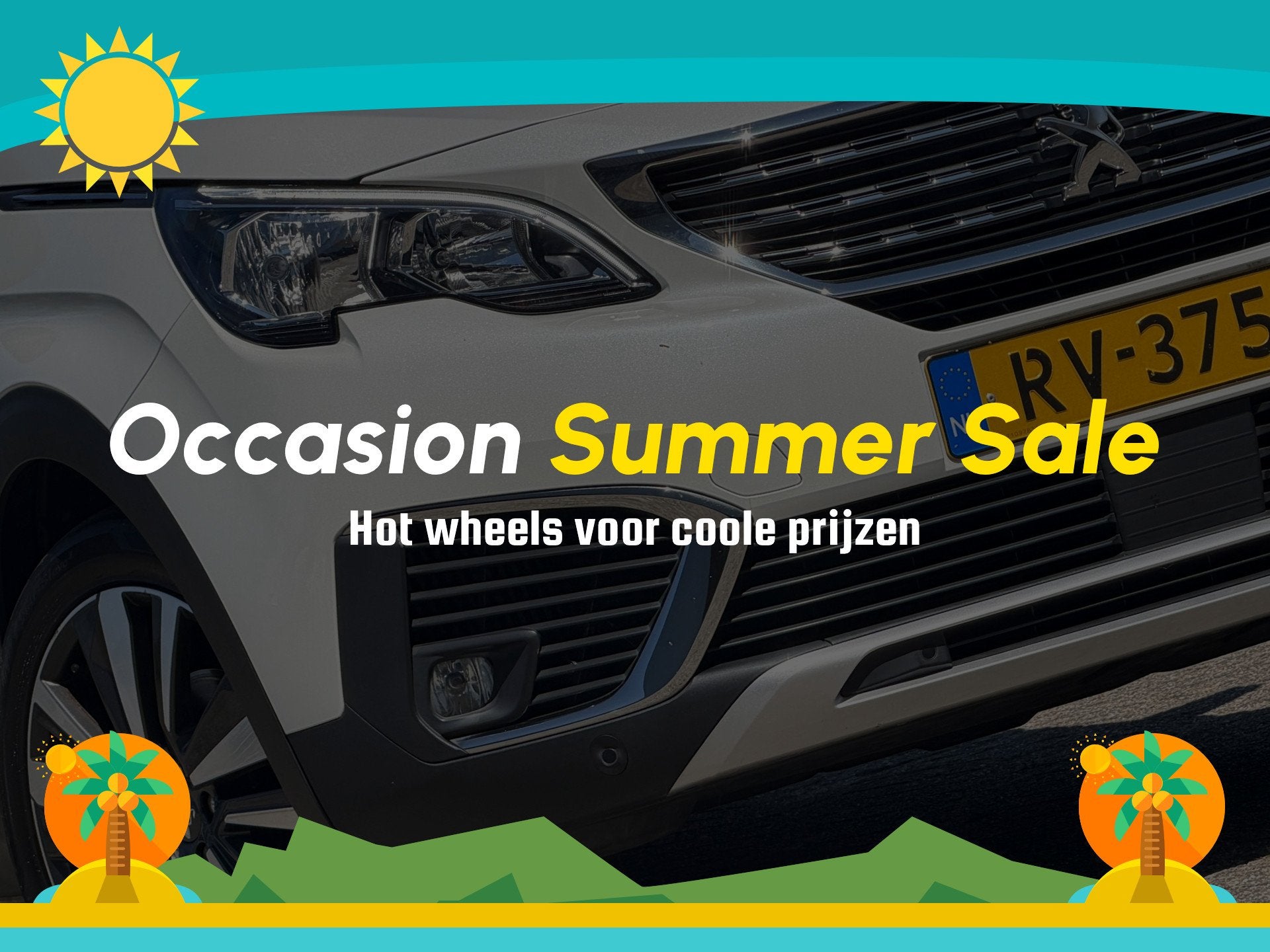 Peugeot 5008 1.2 PureTech 130pk Allure - Blanc Nacre - Camer, Voorwielaandrijving, Gebruikt, 1199 cc, 1290 kg