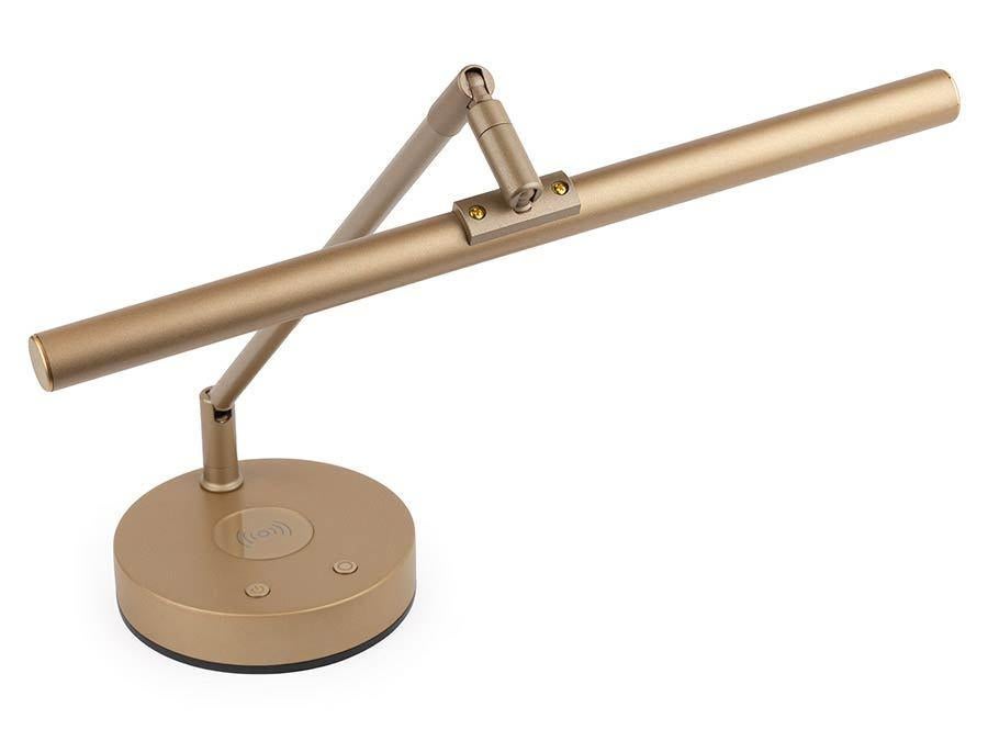 Boston PLM-1000-MS Piano LED Lamp – Messingkleurig Dimbaar, Led-lamp, ., Minder dan 30 watt, .