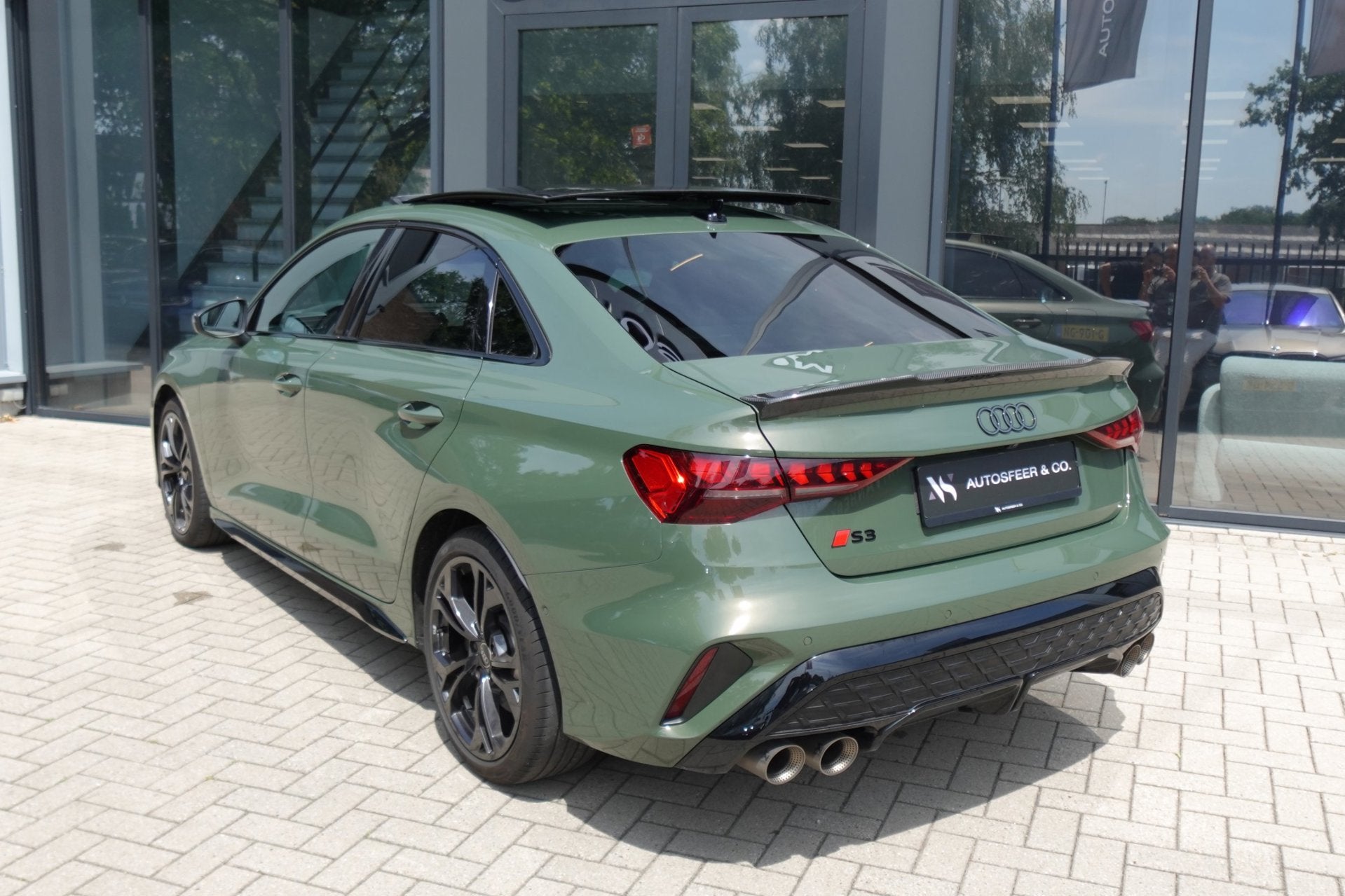 Audi S3 Limousine 2.0 TFSI S3 quattro PANO AKRA KEYLESS', Auto's, Audi, Automaat, S3, Gebruikt, Zwart