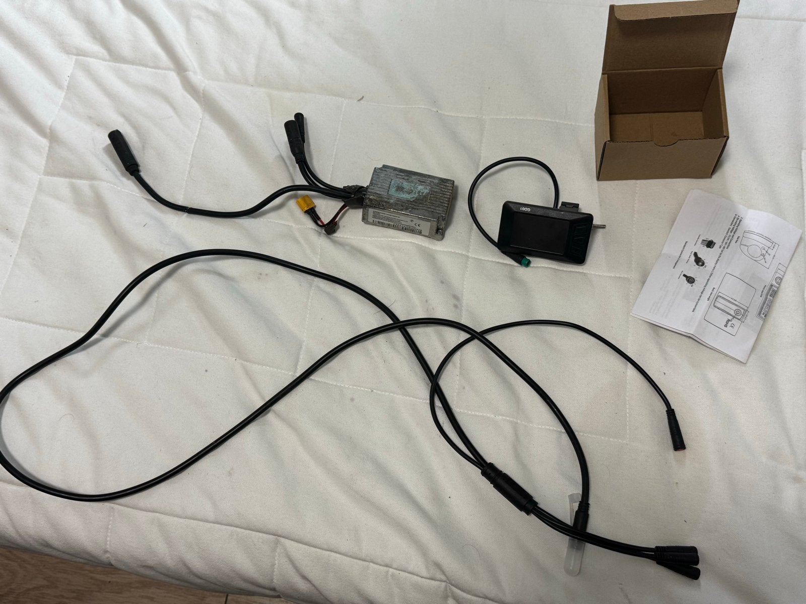 Fiets onderdelen - Controller, Display en Kabels, Ophalen of Verzenden, Gebruikt, Elektrische fiets, Overige typen