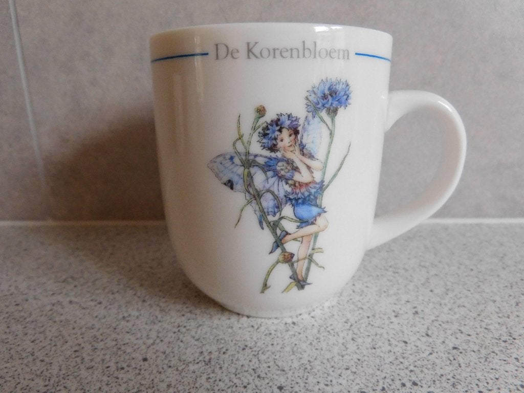 Mok de Korenbloem Flower Fairies, Overige merken, Zo goed als nieuw, Overige stijlen, Porselein