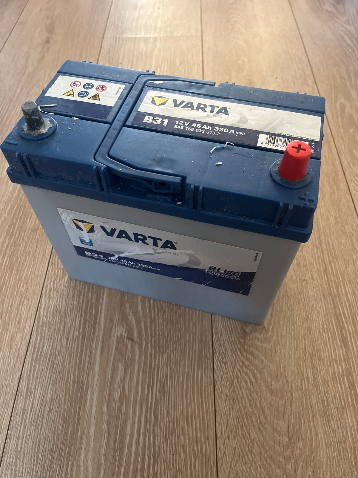 Varta B31 12V 45Ah 330A (EN) Accu - Ongebruikt, Nieuw