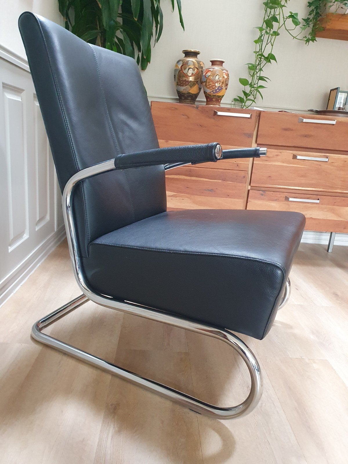 Topform fauteuil, Ophalen, Zo goed als nieuw, 50 tot 75 cm, Leer