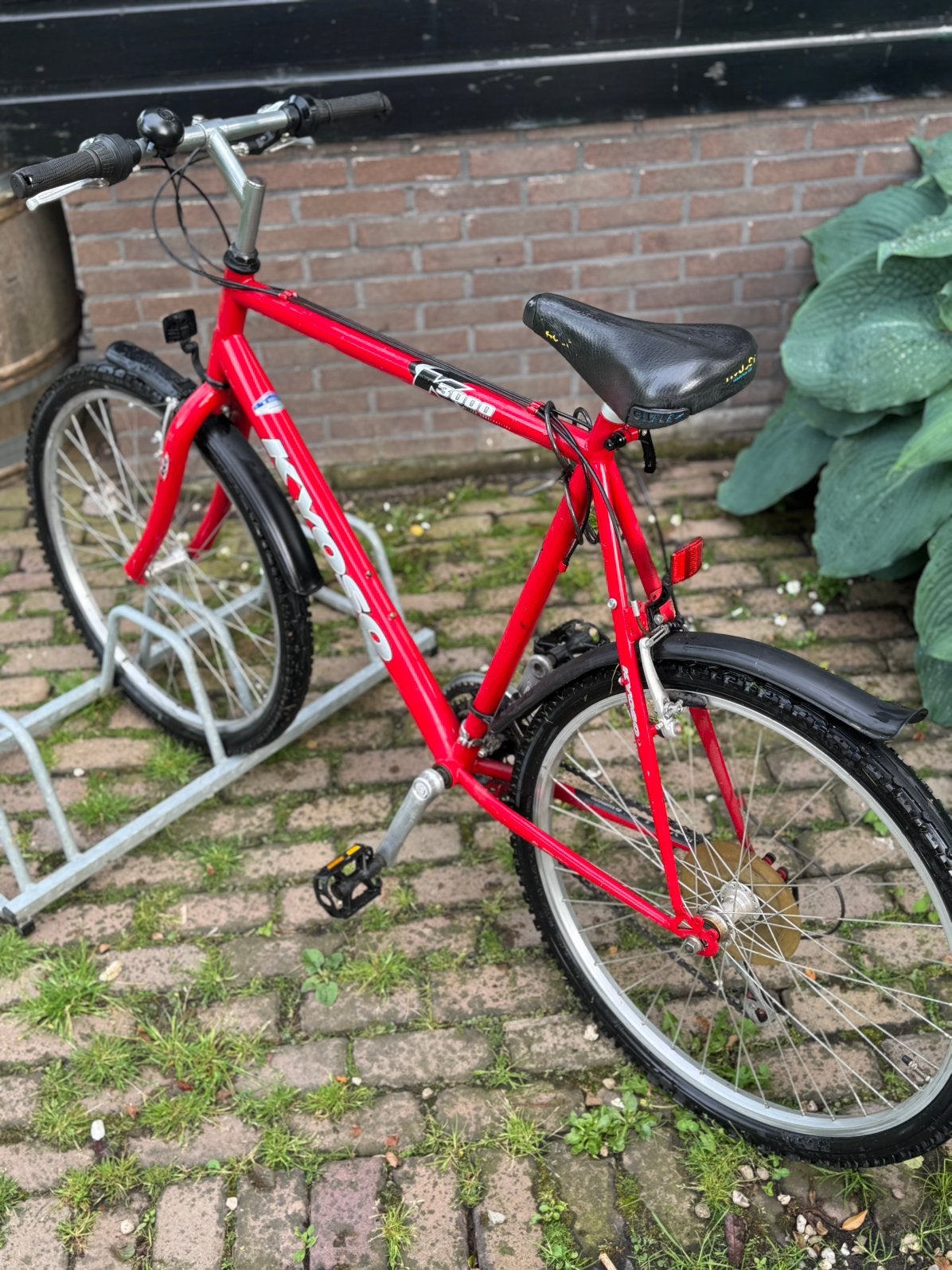 Leuke rode mountainbike, Fietsen en Brommers, Ophalen, Gebruikt