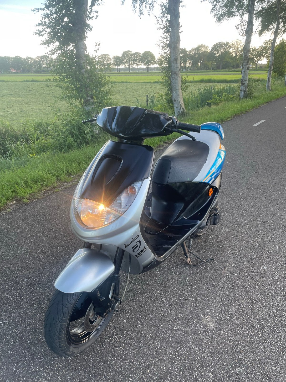 Nette Peugeot Vivacity Geel Kenteken - Goed Werkend, Fietsen en Brommers, Ophalen of Verzenden, Gebruikt, Benzine