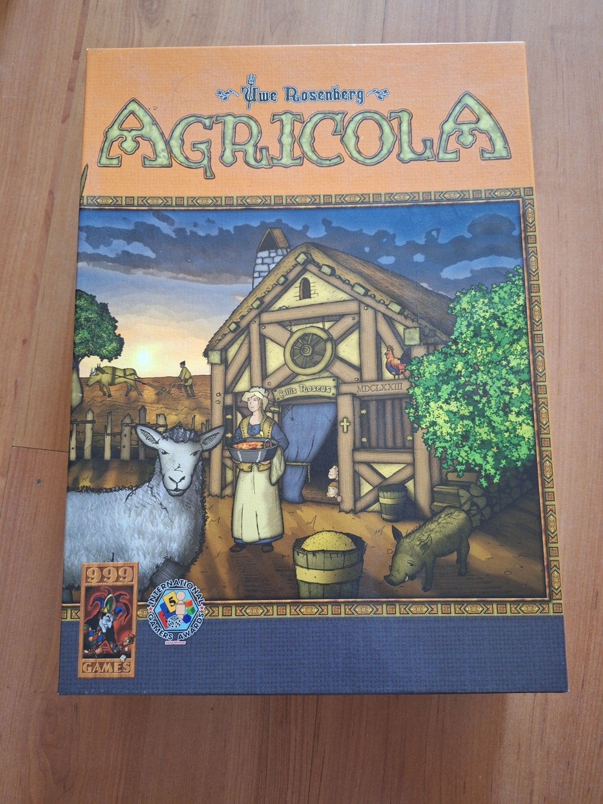 Agricola Bordspel, Vijf spelers of meer, Ophalen of Verzenden, Zo goed als nieuw, 999 Games