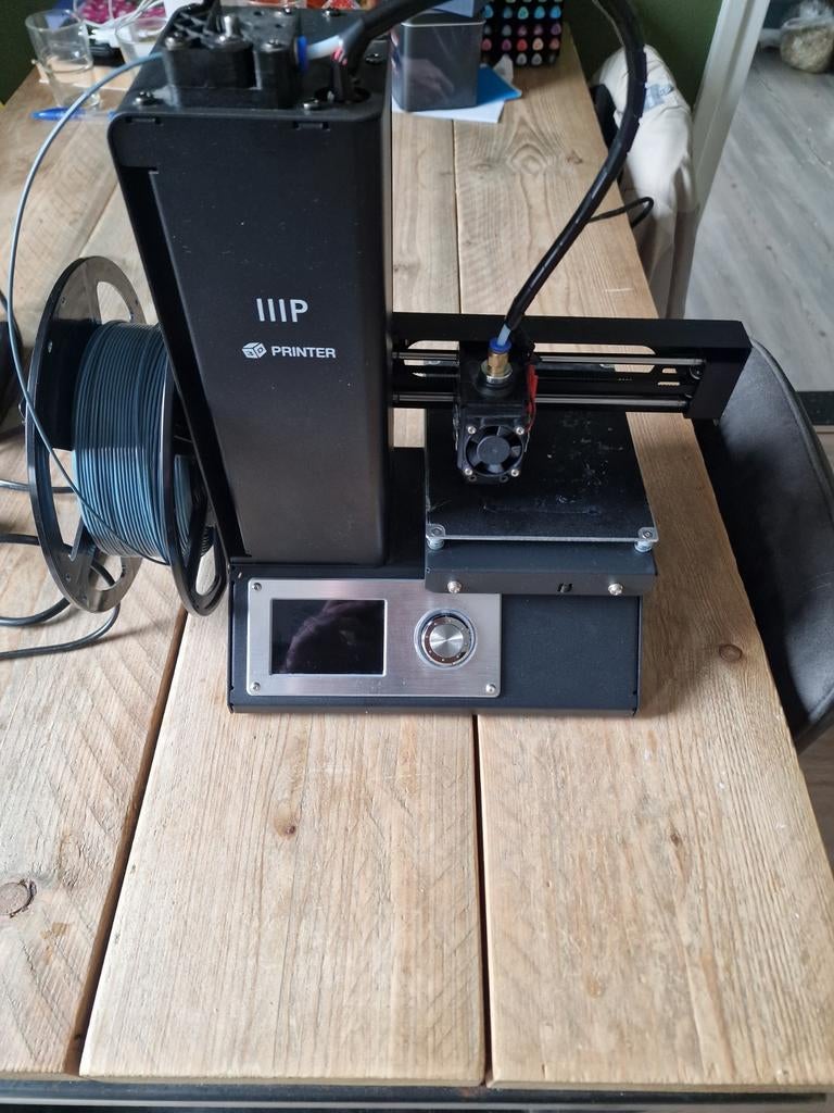 Monoprice Mini Delta V2 3D-printer, Computers en Software, 3D Printers, Ophalen, Zo goed als nieuw, Filament, Monoprice