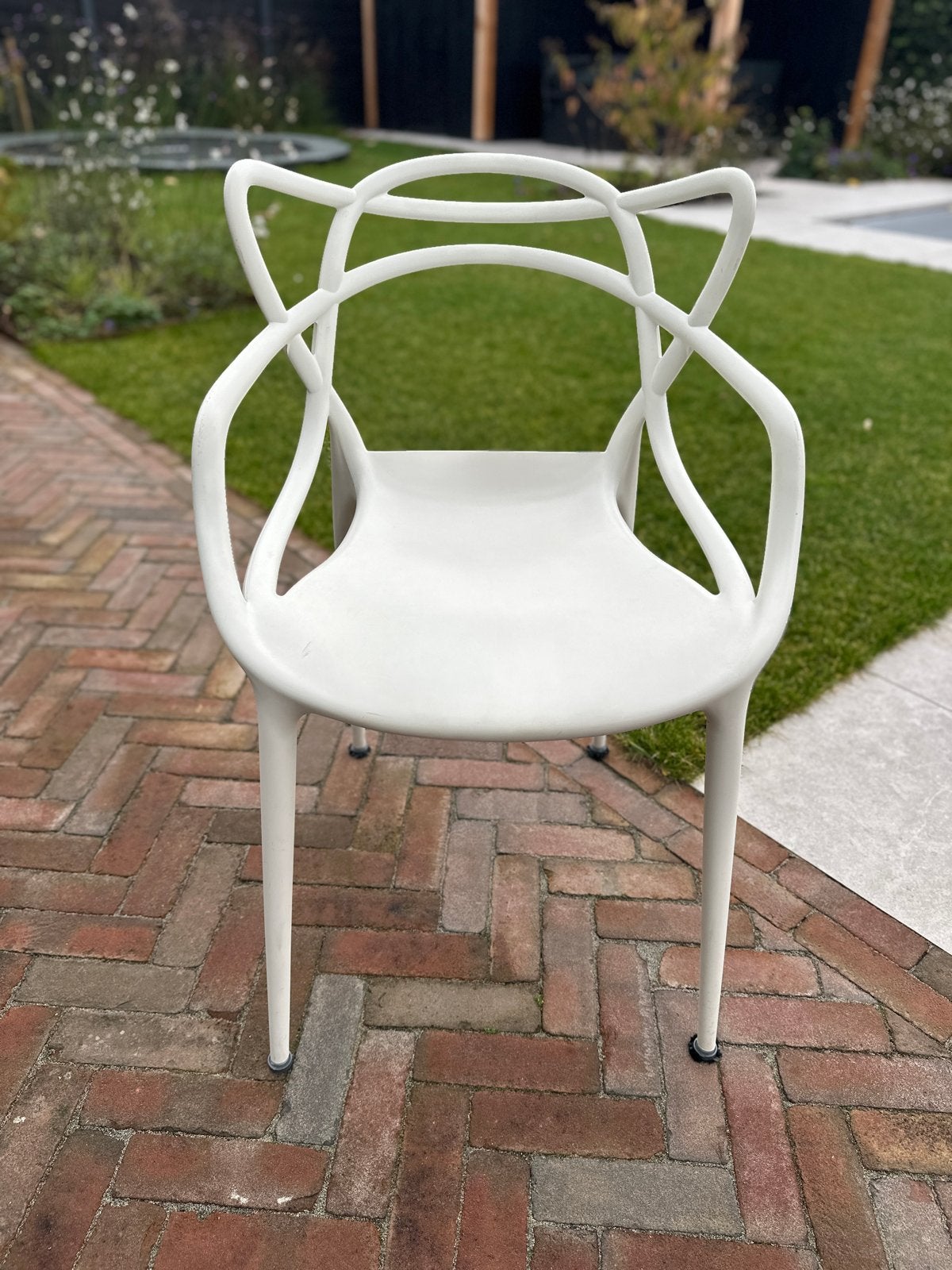 Kartell Masters Stoel wit, Ophalen, Kunststof, Gebruikt, Wit