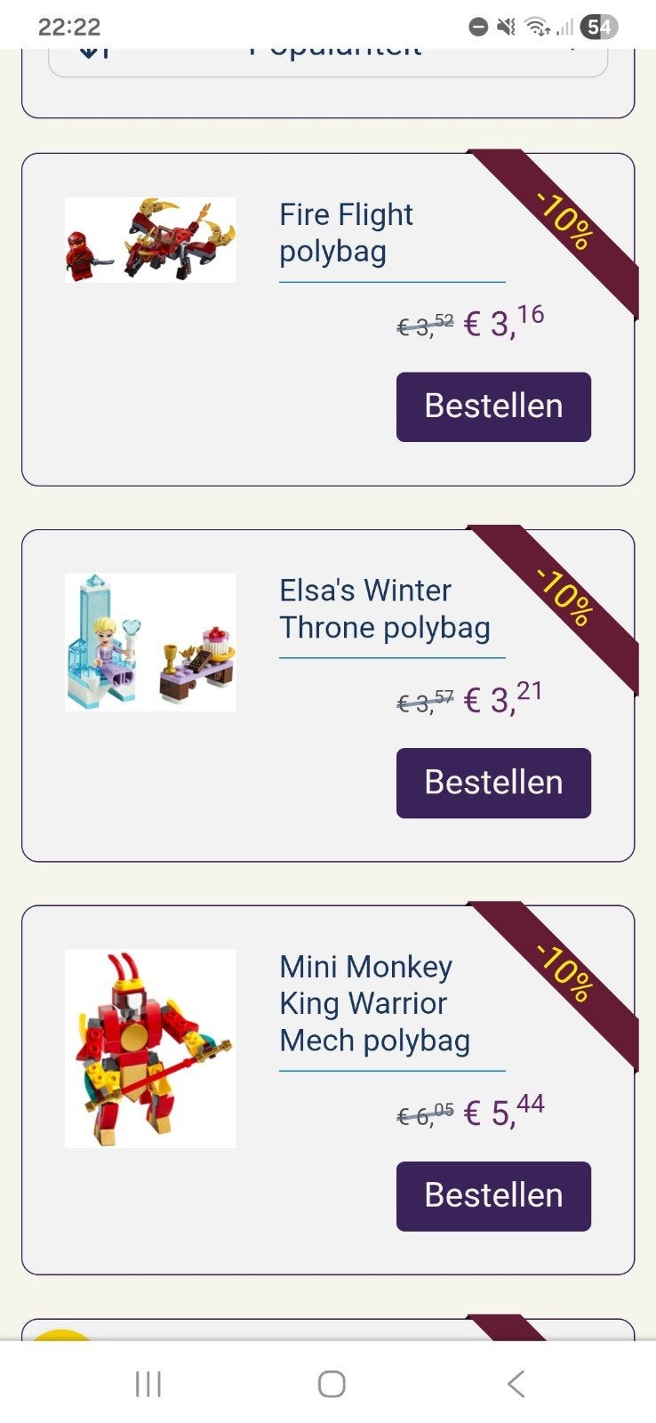 LEGO Polybags: 10%korting, Kinderen en Baby's, Speelgoed | Bouwstenen, Nieuw, Overige merken, Ophalen of Verzenden