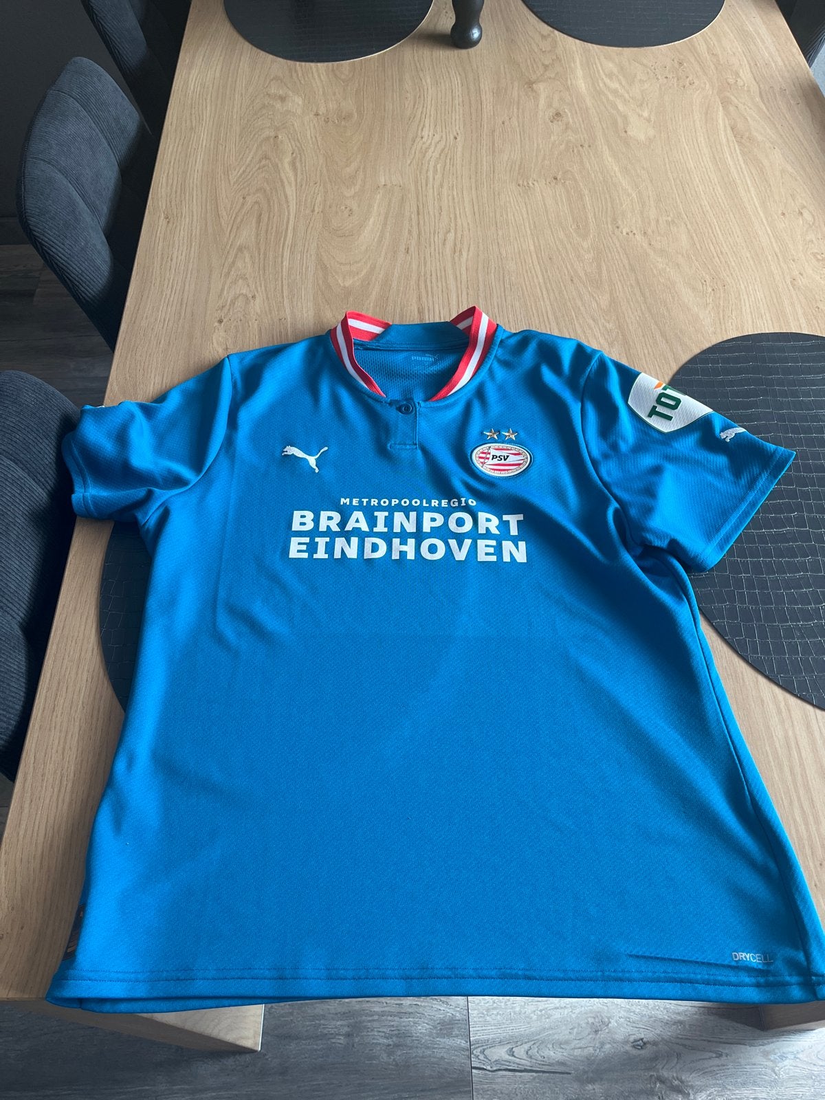 PSV Uitshirt 2022/2023 - Maat L (Dames), Sport en Fitness, Voetbal, Maat L, Ophalen, Zo goed als nieuw, Shirt