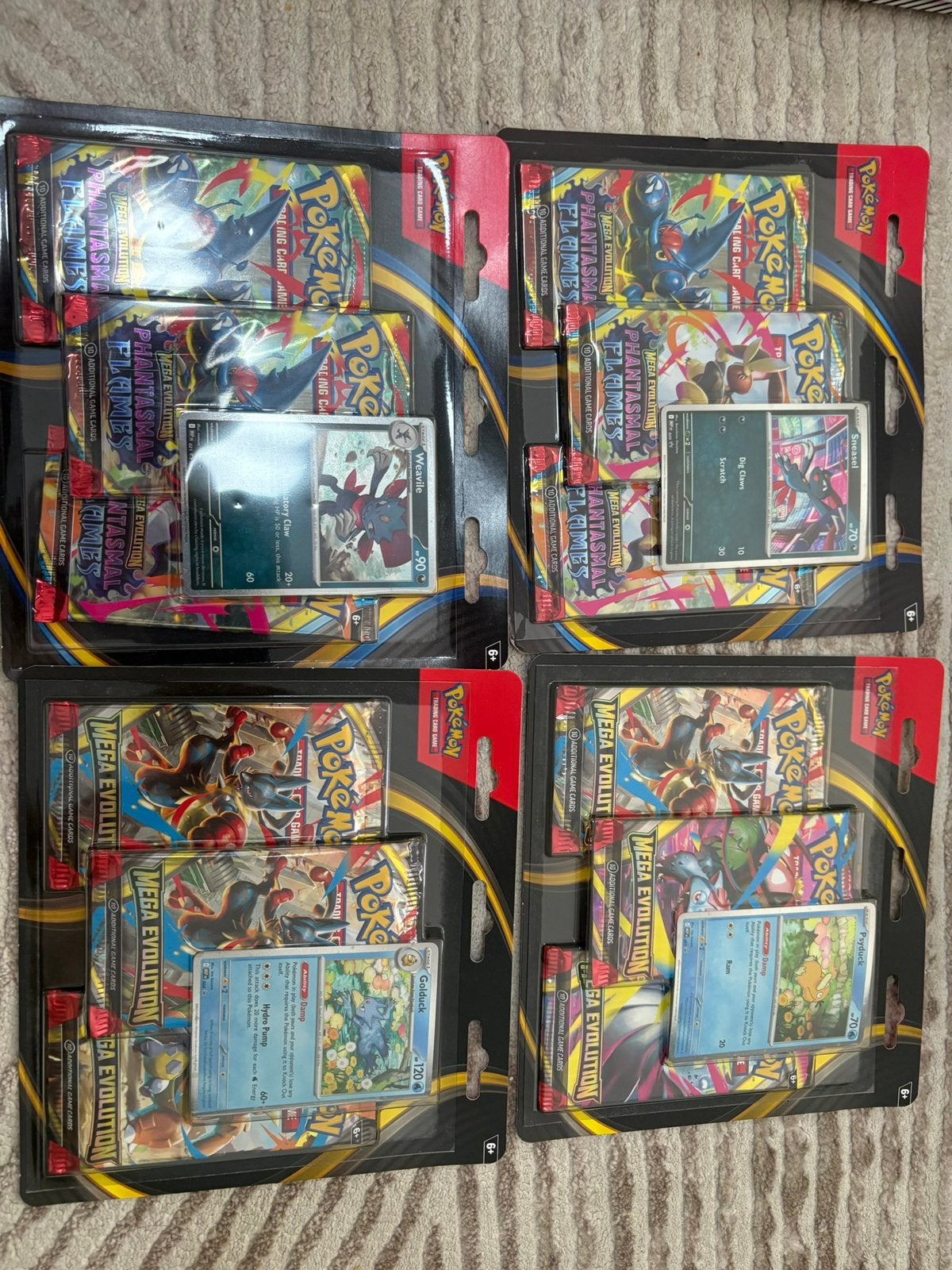 Pokemon blister phatasmal flames 4x, Ophalen, Zo goed als nieuw