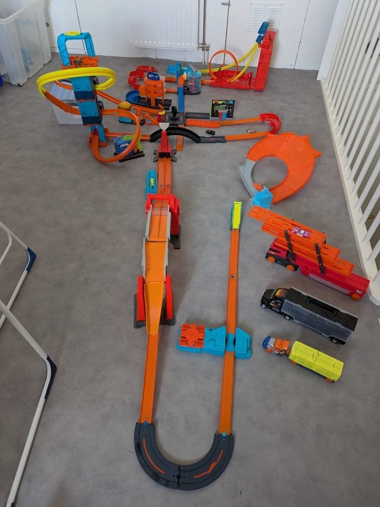 Hot Wheels Banenset, Ophalen, Zo goed als nieuw
