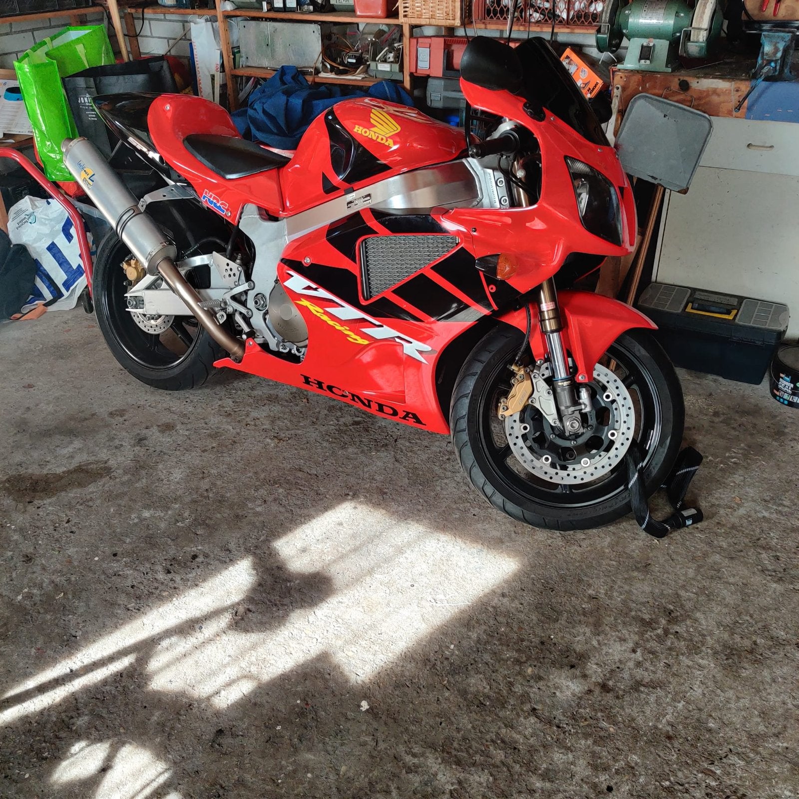 Honda VTR1000 SP-1 RC51, Motoren, 2 cilinders, Sportuitlaat, Motorrijbewijs A, Gebruikt