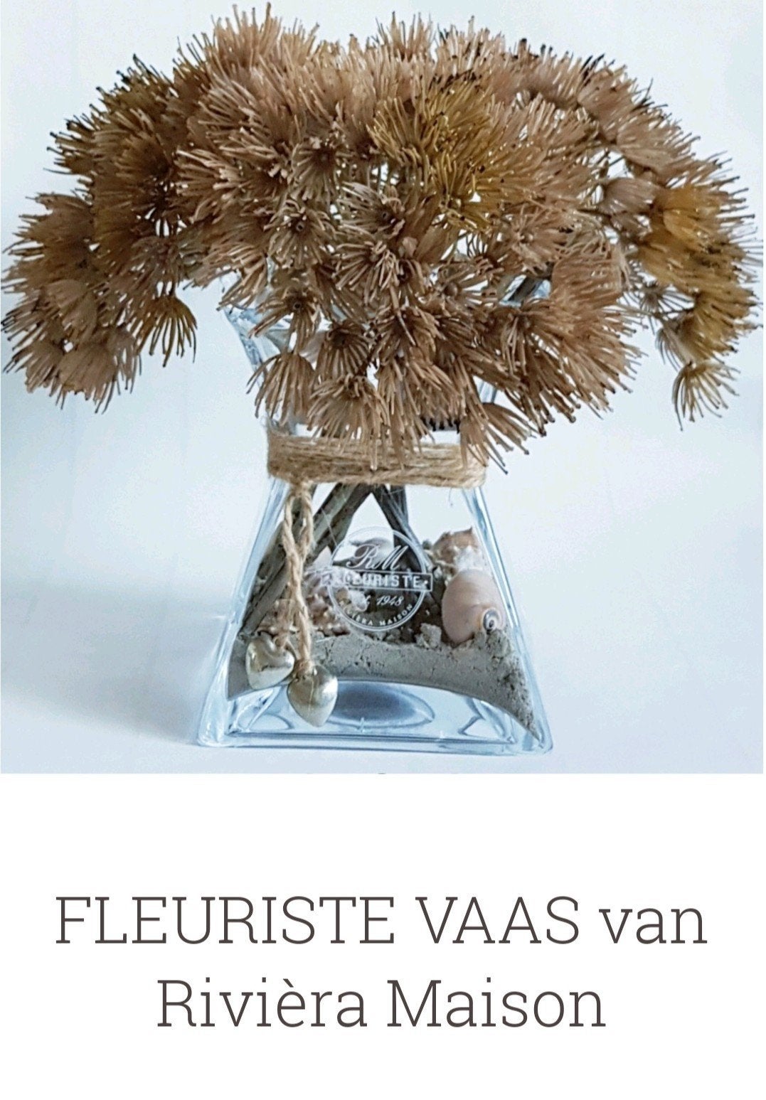 Van 131,81€ Opgemaakte Rivièra maison fleuriste vaas, Ophalen of Verzenden