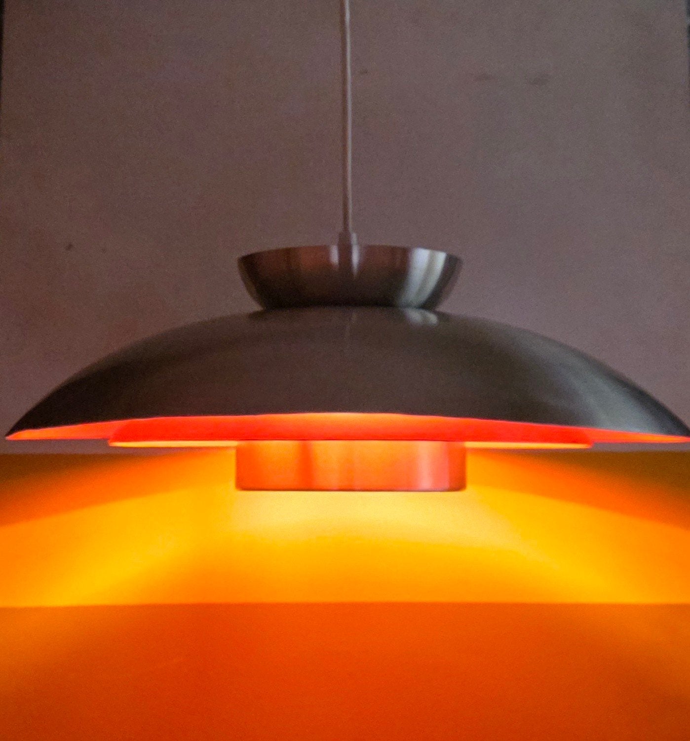 Vintage, design hanglamp. Scandinavisch design, Huis en Inrichting, Ophalen of Verzenden