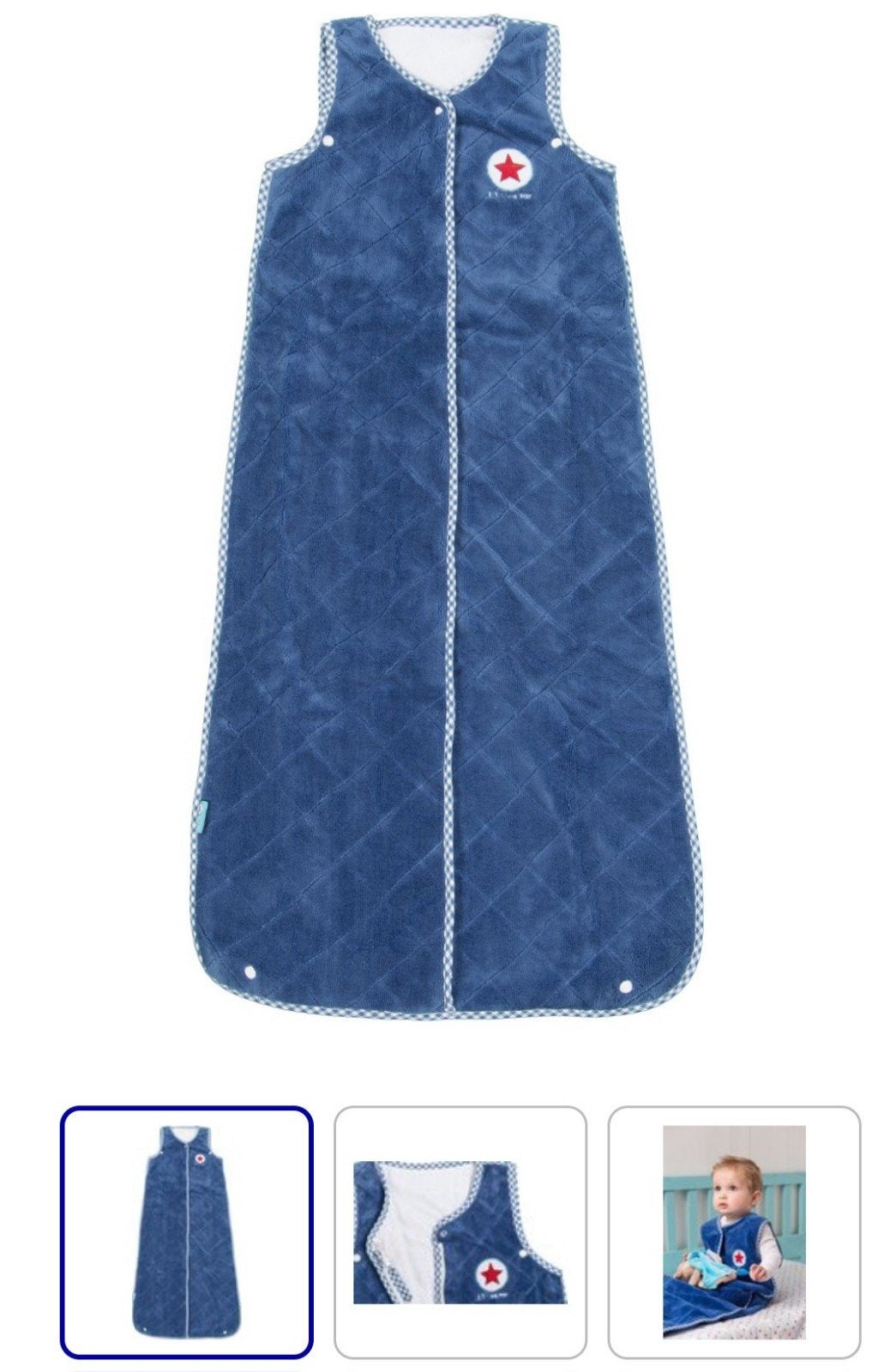 Lief! Baby Slaapzak Blauw 110 cm - Nieuw in verpakking, Ophalen of Verzenden, Nieuw, Slaapzak