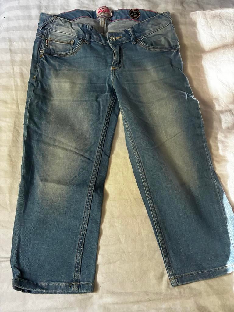 Vingino Capri Jeans Maat 14 - Stoere Meisjesbroek, Ophalen of Verzenden, Gebruikt, Meisje, Broek