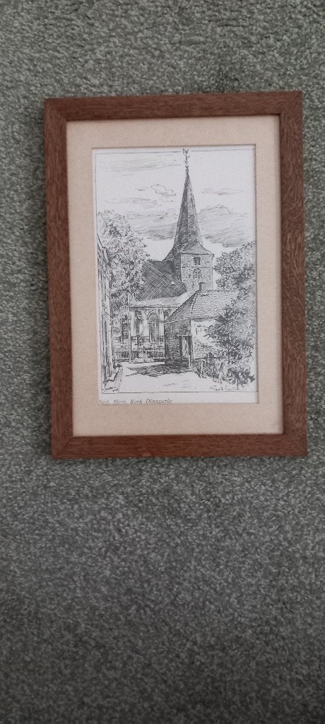 pentekening, Ophalen, Tekening