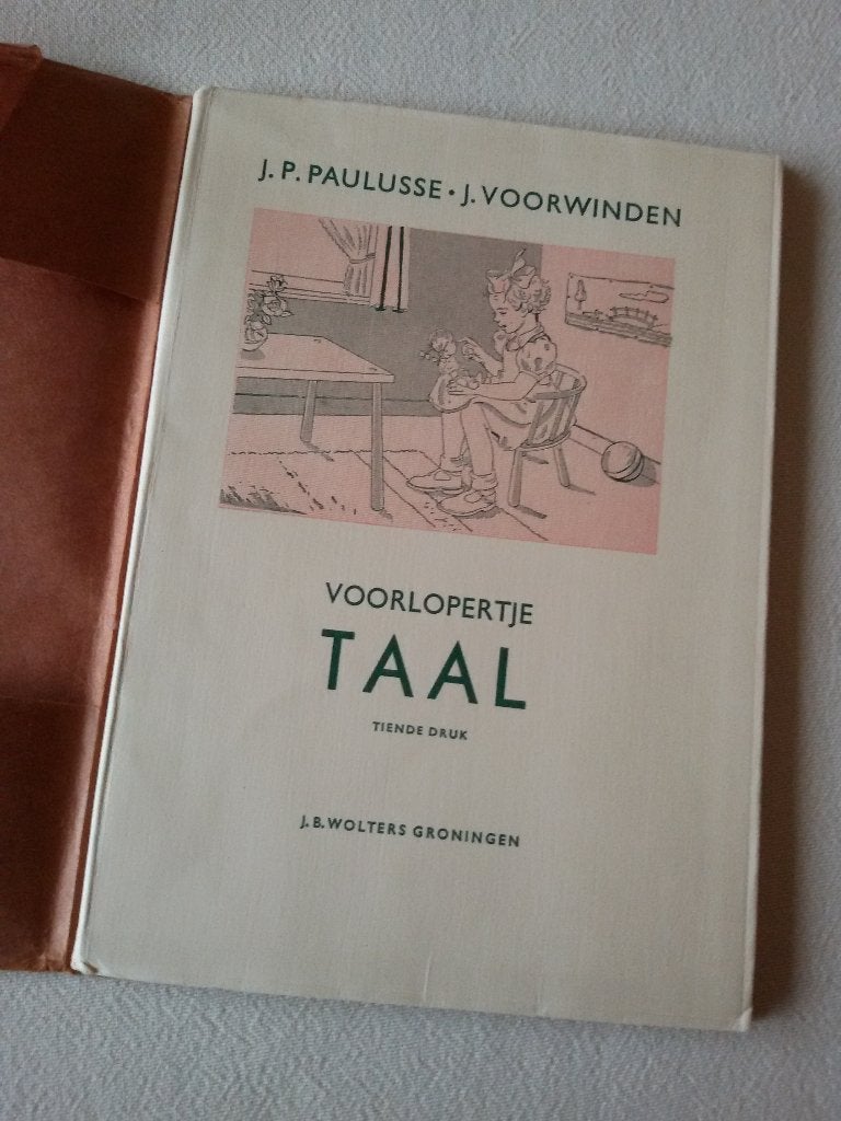 Voorlopertje Taal, Ophalen of Verzenden, J.P. Paulusse en J. Voorwinden