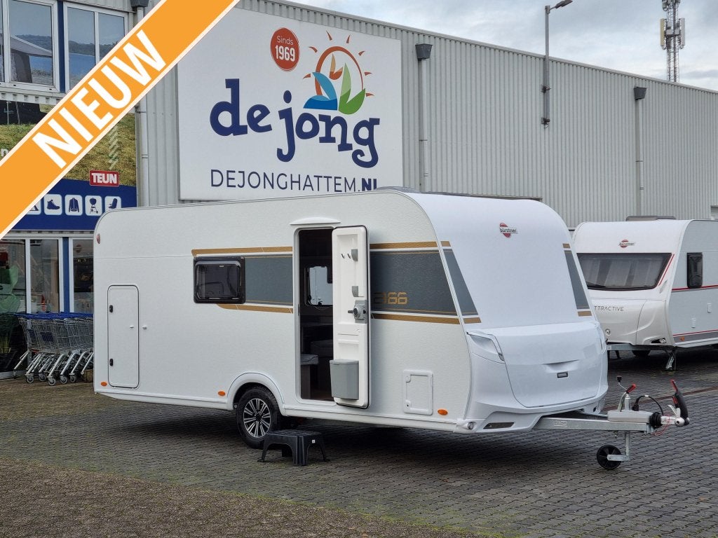 Bürstner B66 480 TK - Stapelbed -, Caravans en Kamperen, Overige typen, Bedrijf, Treinzit, Bürstner