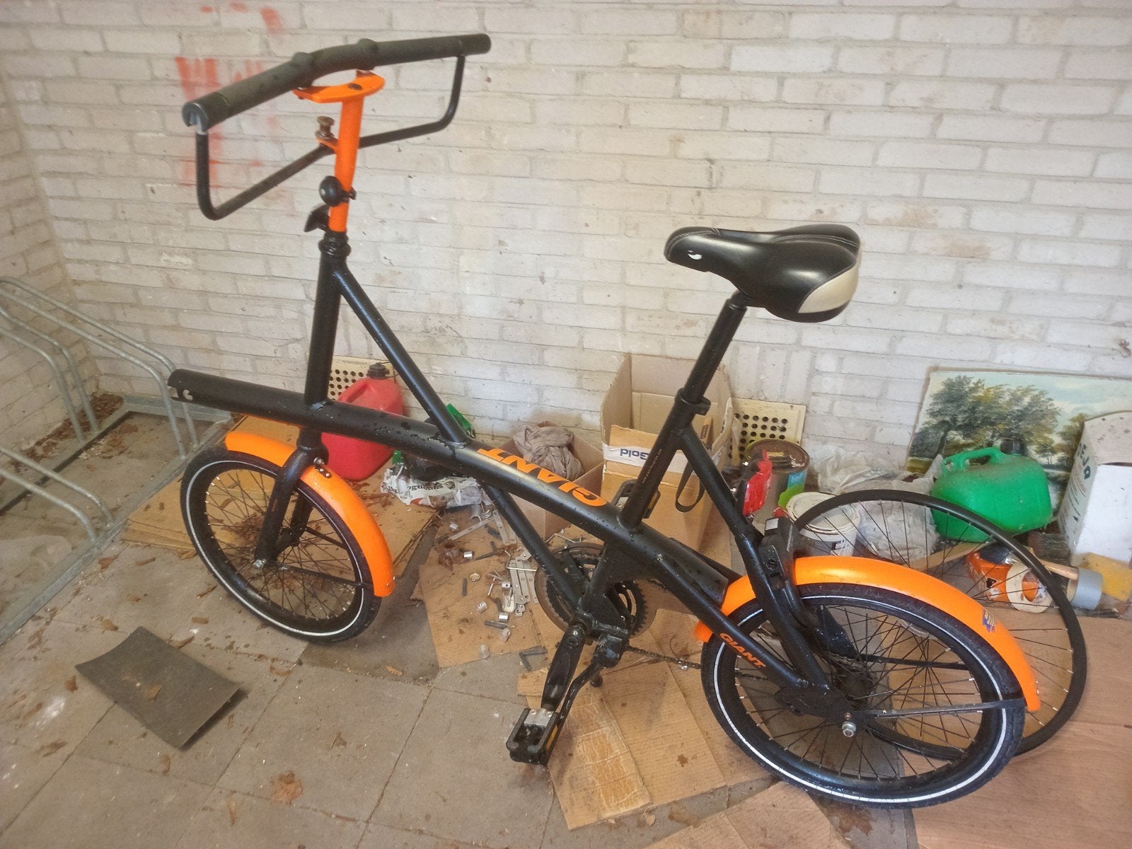 Giant fiets, Ophalen, Gebruikt, Velgrem, Overige merken