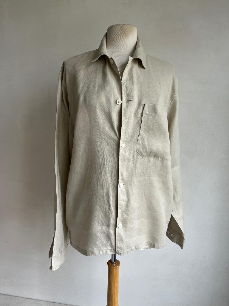 arket blouse maat m beige, Maat 38/40 (M), Verzenden, Beige, Zo goed als nieuw