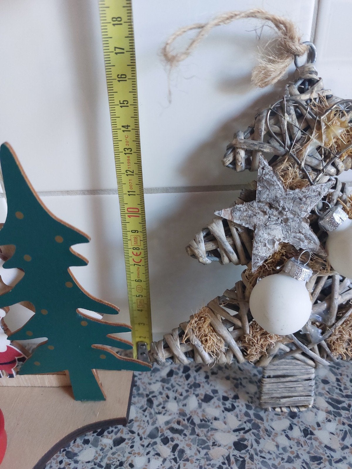 kerstboomhanger, theelichthouder, kaarskransen, Ophalen of Verzenden, Gebruikt