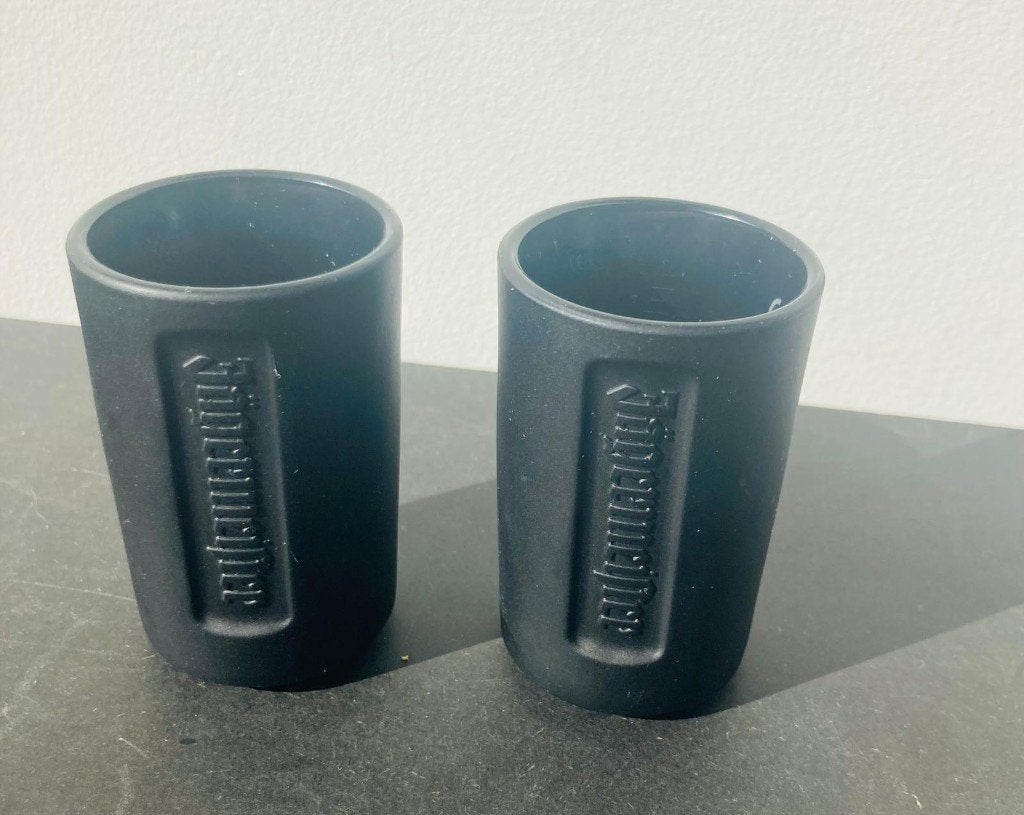 Jägermeister shotglazen set 2 stuks nieuw zwart, Verzamelen, Ophalen of Verzenden, Nieuw, Borrel- of Shotglas