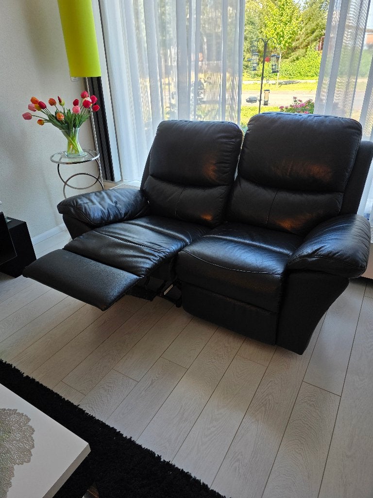 BANK 2 ZITS RELAX FUNCTIE, Ophalen, 150 tot 200 cm, Tweepersoons, Zo goed als nieuw